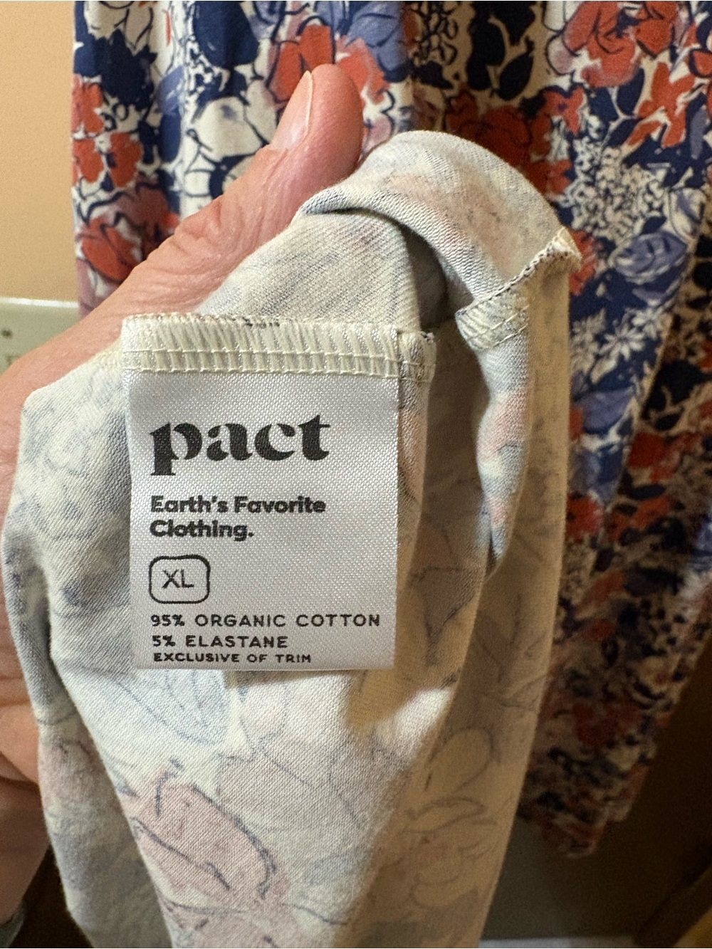 Pact floral organic cotton sleeveless midi dress - Picture 5 of 6